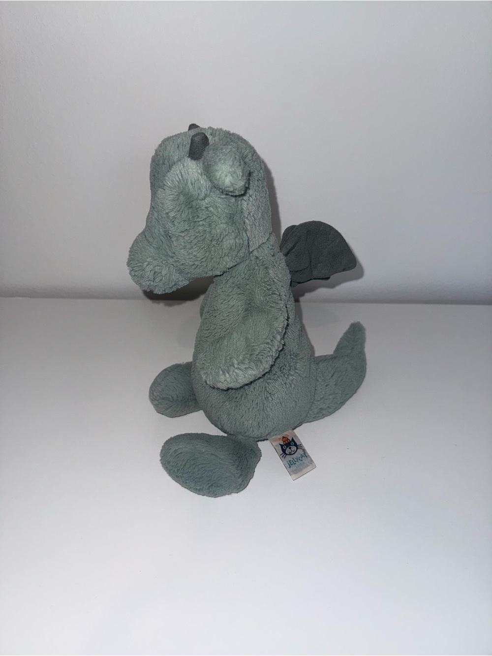 Jellycat Sage green Dragon Bashful dragon